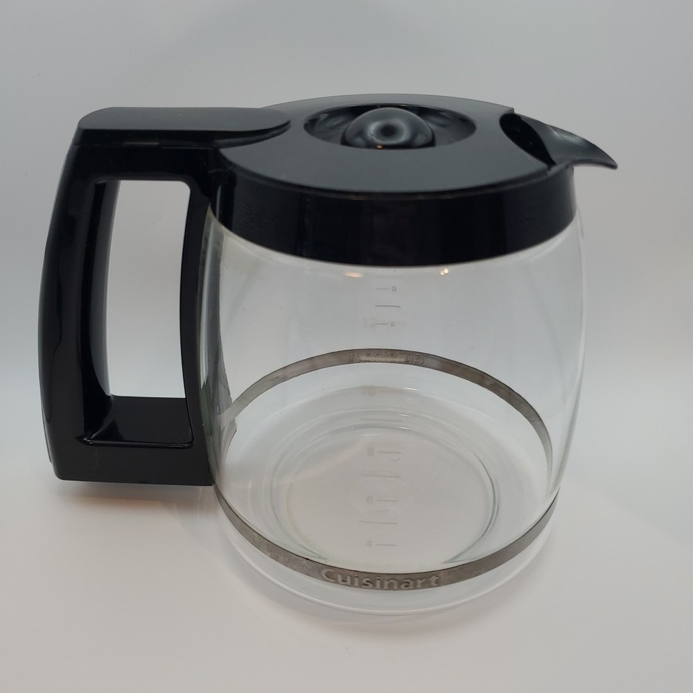 Cuisinart 12-Cup Glass Coffee Carafe Pot Replacement - Black 1518FT